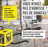 Schéma de la domiciliation des personnes sans domicile stable