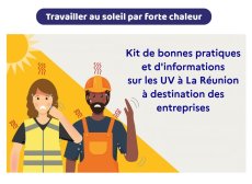 Risque solaire au travail – Les partenaires de la prévention publient un kit de bonnes pratiques et d'informations sur les UV à La Réunion